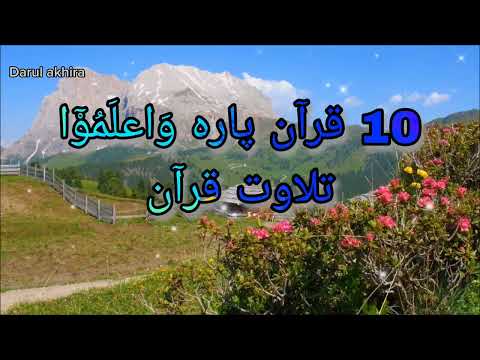 Quran para 10 /30 beautiful voice heart touching reciting beautiful nature video #youtubevideos