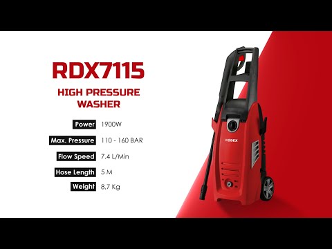 RDX7115 Basınçlı Yıkama Makinesi