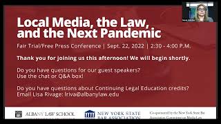 Fair Trial/Free Press Conference - 2022