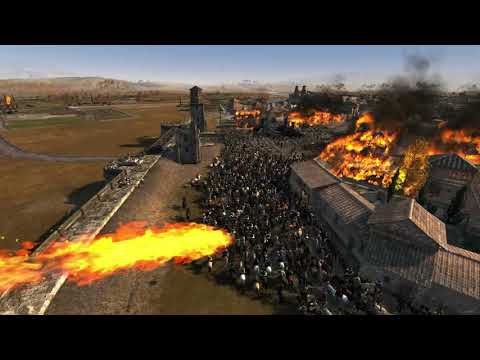 Total War Attila Rome siege the Huns!