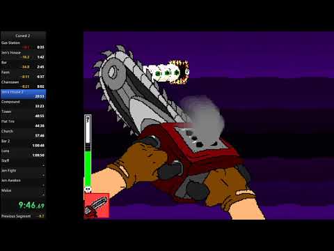 Cursed 2 True Ending Speedrun in 1:18:41