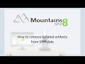 MountainsSPIP®8 | How to remove isolated artifacts from SPM data