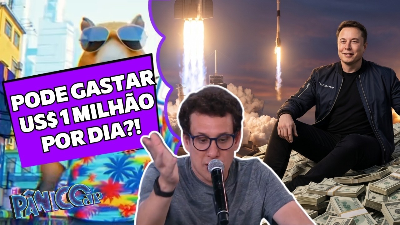 O PRIMEIRO TRILIONÁRIO DO MUNDO! SAMY DANA REVELA A FORTUNA SURREAL DE ELON MUSK NO PÂNICO