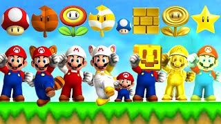 New Super Mario Bros. 2 - All Power-Ups
