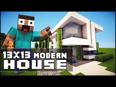 INSANE 13x13 MODERN House Tutorial - Mind-Blowing Techniques!