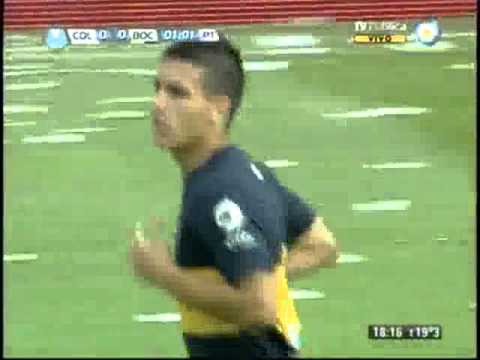 Boca 0 - Colon 0 Remate desviado de Paredes / Fecha 14 Torneo Inicial