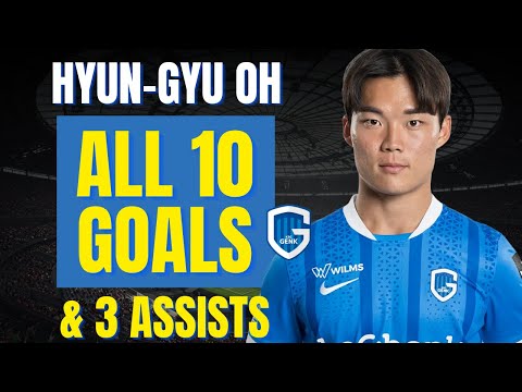 Hyun-gyu Oh - ALL 10 GOALS & ASSISTS FOR KRC GENK IN 25/26 | Skills & Highlights