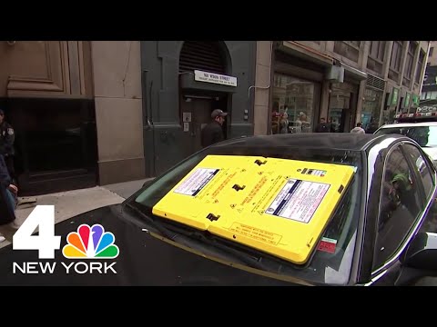 Die New Yorker Polizei führt eine Art Parkkralle für Falschparker ein | NBC New York