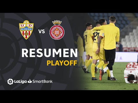 Resumen de UD Almería vs Girona FC (0-0)