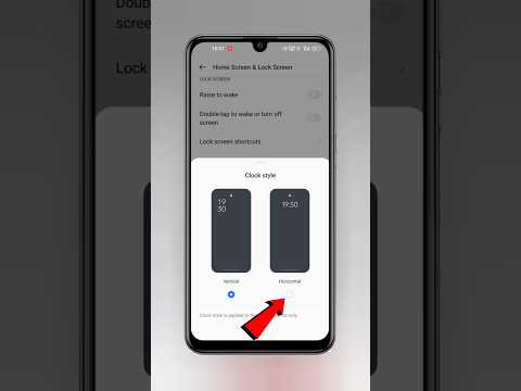Android phone ka clock style kaise change karen | Android clock style setting #techfrack
