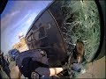 Cop Gets Dragged In Chase With Police Sirens On