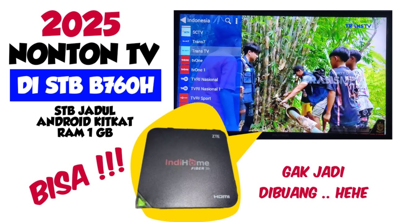 Aplikasi TV Lokal Terbaru STB B760H