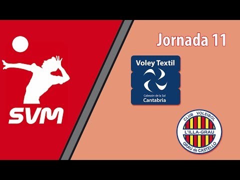 SVM1920 - Jornada 11 - Voley Textil Santanderina vs UBE L'Illa Grau