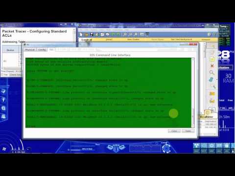 9.2.1.10 - Configuring Standard ACL