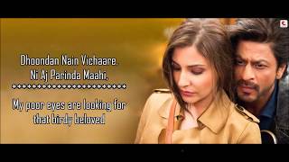 Parinda - Jab Harry Met Sejal (Urdu Lyrical  Video With Translation)