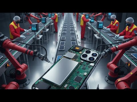 📱Inside Samsung's Futuristic Factory Where Robots Build Millions of Smartphones.