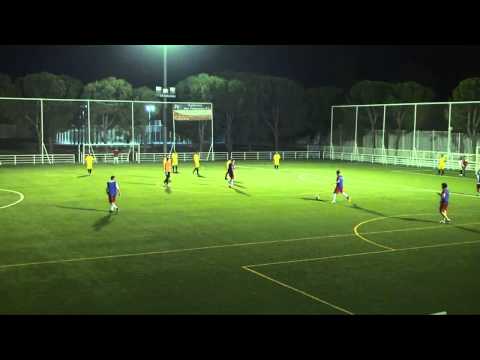 Fútbol 7 Bravo.  Segunda GII Jornada 2.  Nottingham  - Pololis 3.0