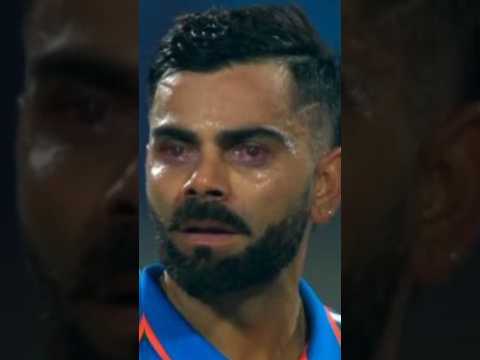 Virat Kohli crying 😭 after loss World Cup 🔥