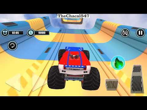 Juegos de Carros Monstruos | Impossible Tracks Monster Truck Stunts