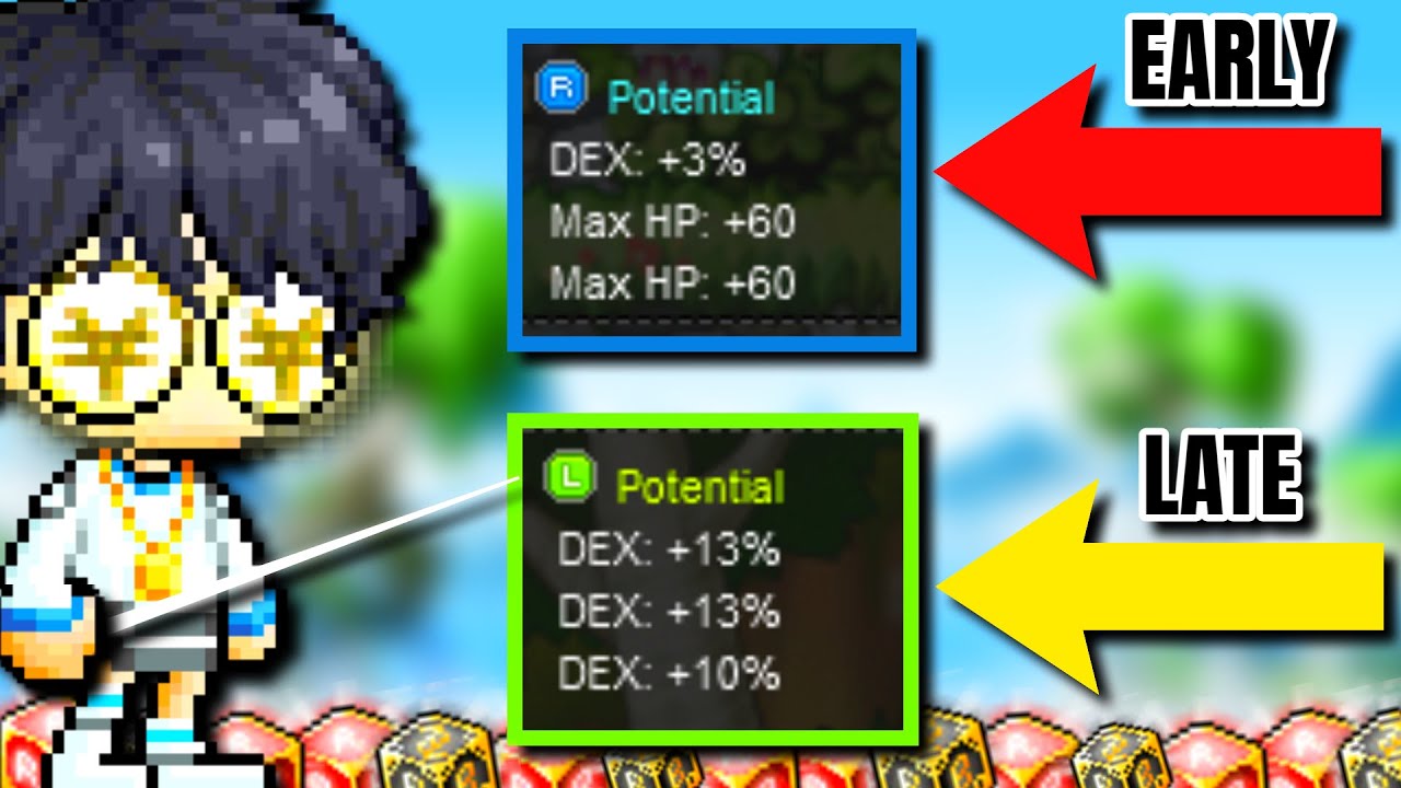 Maplestory Reboot - Cubing Guide YOU Should Follow!