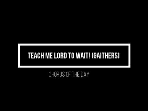 Waiting FOR and waiting ON...