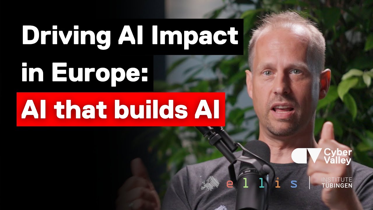 How AutoML Creates New Opportunities for Europe - Frank Hutter // CyberValley Podcast #5