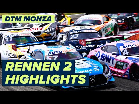 DTM モンツァ(イタリア) RENNEN2のハイライト動画