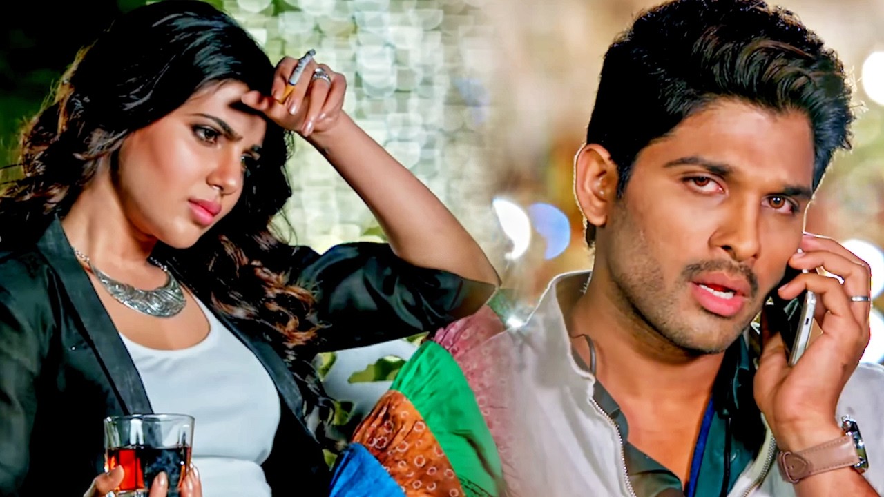 Samantha के हाथ में दारू का गिलास और सिगरेट देखकर Allu Arjun उसको ?