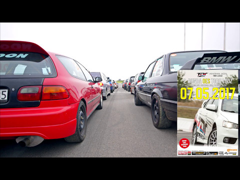 #24 R. Cieślik / Z. Krawczyk - Honda Civic. 2. runda OES Toru Łódź. Przejazd 2.