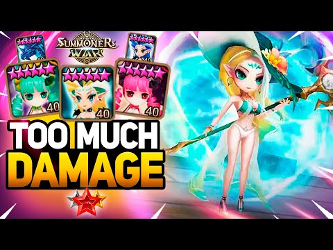 TOO MUCH AoE DAMAGE - Summoners War