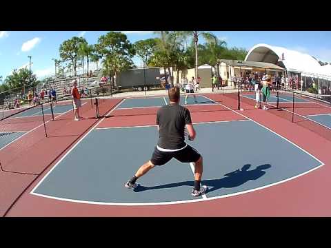 2017 US Open Pickleball Championships Men's Pro Singles Round 2