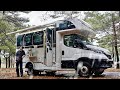 100 000 3 ZIMMER WOHNMOBIL CAMPING IM REGEN