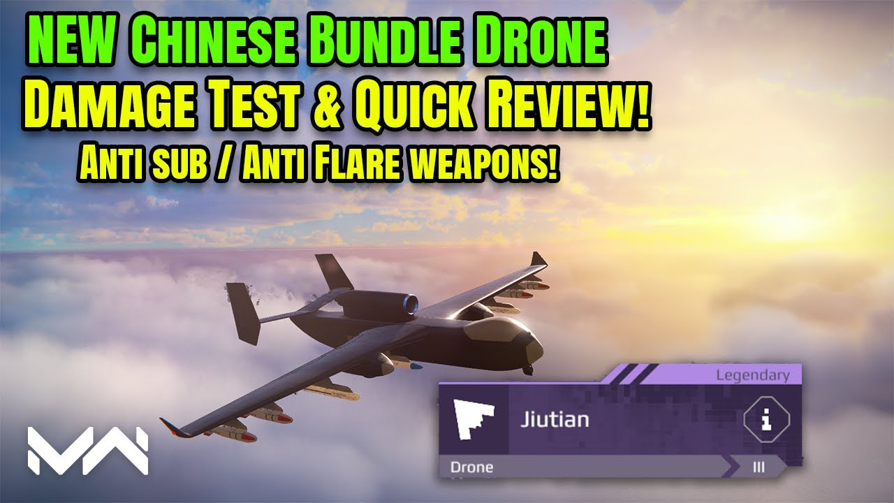 Jiutian - NEW Chinese Bundle Drone Damage Test & Quick Review! | Modern Warships