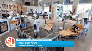 The Lost and Found Resale Interiors offers quality resale shopping without the high price