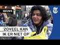 Dikke rij voor oliebollenkraam: ‘Ik bestel er 40!’