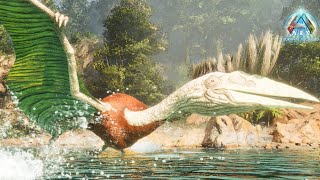 【ASA】空中遊泳!?空の王"ケツァルコアトル"をテイムせよ‼ #07【新恐竜島での漂流ARK生活】