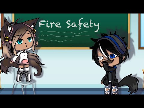 Shallon: Fire Safety | Gacha Life Skit