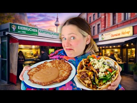 Eat 24H ONLY at Berlin's most legendary snack bars 😳