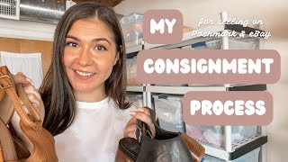 A Step By Step Breakdown of My Consignment Process for My Online Reselling Business