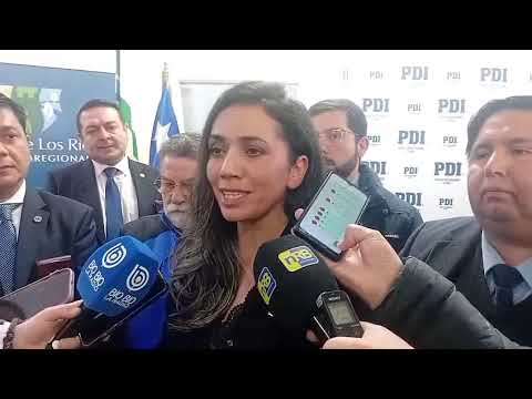 Vicky Carrasco delegada Presidencial los Rios , Hito Maqueta PDI la Unión.04-06-2026