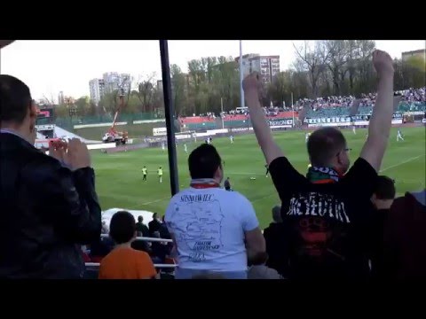 Trybuny Zagłębie Sosnowiec - Sandecja Nowy Sącz 2:0 17.04.2016