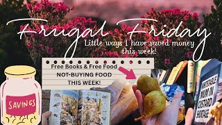 Frugal Friday No.4 - How we saved money this week as a family of 4  ♡ Debt payoff journey