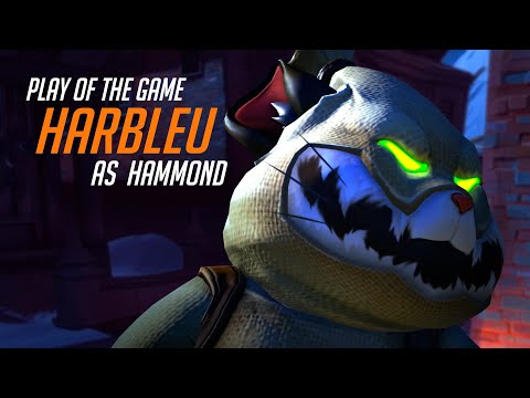 HARBLEU HAMMOND GOD - POTG! [ OVERWATCH 2 SEASON 6 TOP 500 ]