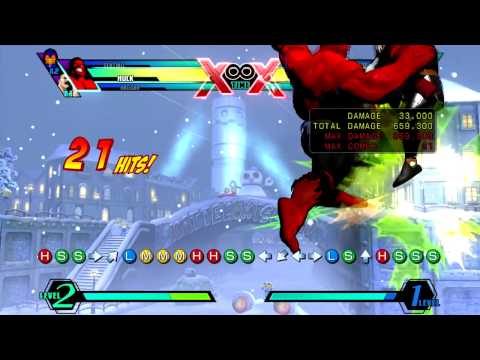[UMVC3] Potential Power 2 - Deicide (kill Thor meterless, but now midscreen cr.L starter)