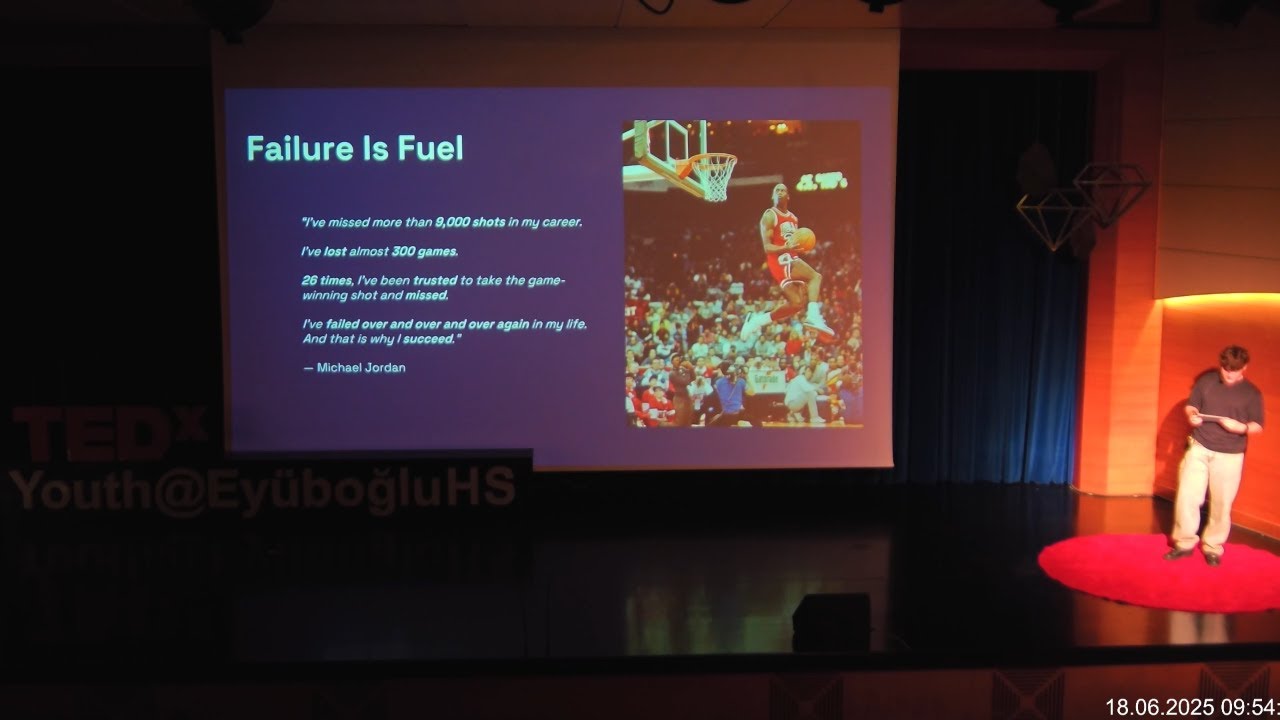 Perfect is the Enemy | Can Pehlivan | TEDxYouth@EyüboğluHS