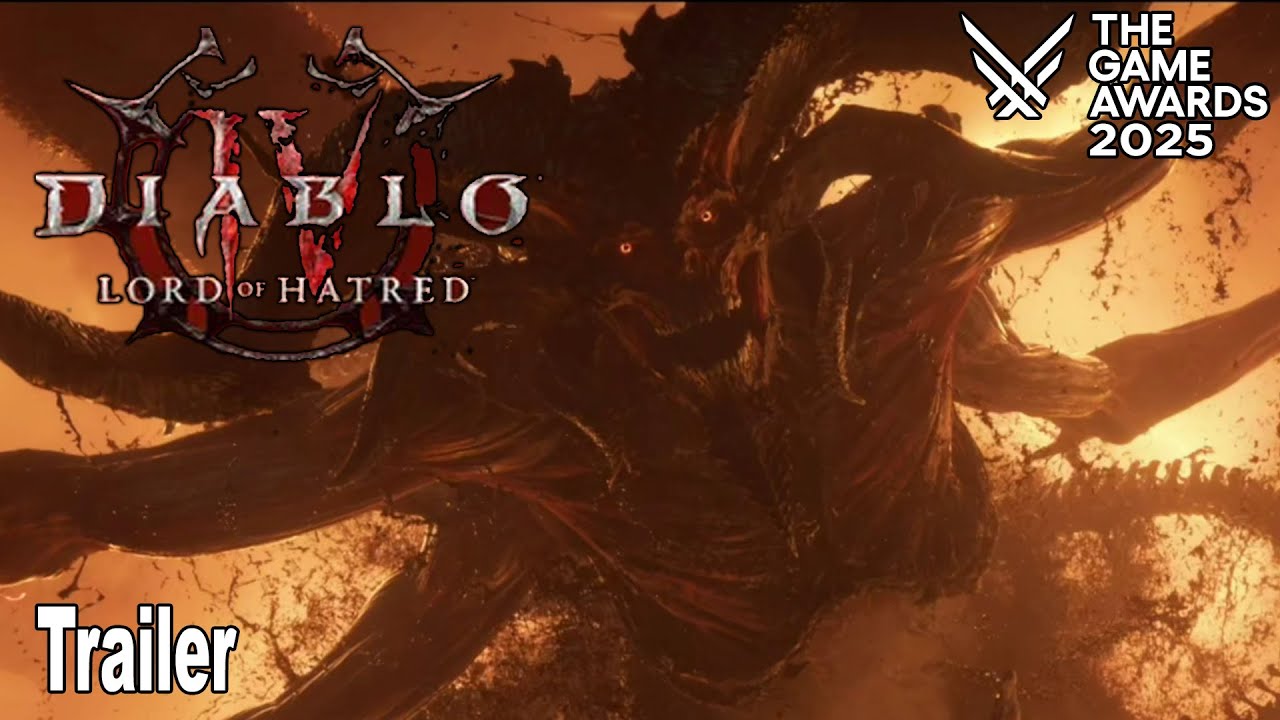 Diablo 4 Lord of Hatred Reveal Trailer | The Game Awards 2025 - YouTube