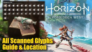 Horizon Forbidden West • All Datapoints Scanned Glyphs Location Guide