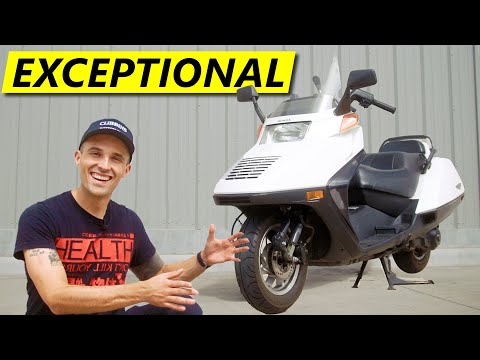 Thumbnail for I'm obsessed with this 1980s scooter (Honda Helix) by Motorcycle, video, Car, vide