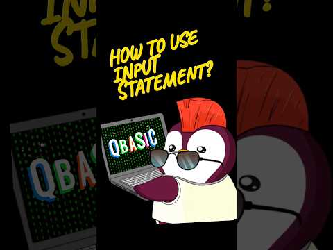 How To Use Input Statement In Qbasic Qbasic Learning Tutorial
