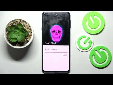 How to Change Device Theme on Samsung Galaxy M53 - Add New Theme